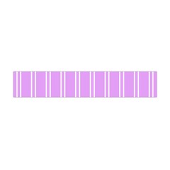 Nice Stripes - Lavender Purple Flano Scarf (mini) by FashionBoulevard