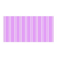 Nice Stripes - Lavender Purple Satin Wrap by FashionBoulevard