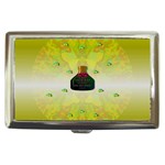 Birds And Sunshine With A Big Bottle Peace And Love Cigarette Money Case Front