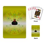 Birds And Sunshine With A Big Bottle Peace And Love Playing Cards Single Design (Rectangle) Back