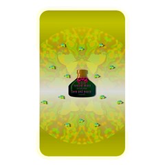 Birds And Sunshine With A Big Bottle Peace And Love Memory Card Reader (rectangular) by pepitasart