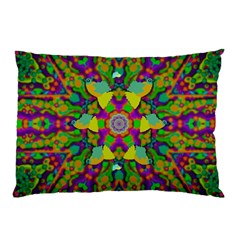 Birds In Peace And Calm Pillow Case (two Sides) by pepitasart