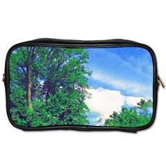 Drawing Of A Summer Day Toiletries Bag (two Sides) by Fractalsandkaleidoscopes