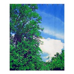 Drawing Of A Summer Day Shower Curtain 60  X 72  (medium)  by Fractalsandkaleidoscopes