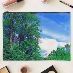 Drawing Of A Summer Day Cosmetic Bag (xxxl) by Fractalsandkaleidoscopes