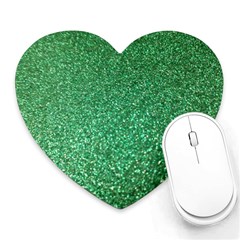 Sparkling Irish Cream Heart Mousepads by ScottFreeArt