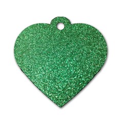 Sparkling Irish Cream Dog Tag Heart (two Sides)