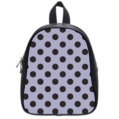 Silver Grey Black School Bag (small) by FashionBoulevard