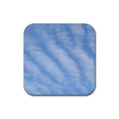 Wavy Cloudspa110232 Rubber Coaster (square)  by GiftsbyNature