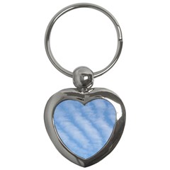 Wavy Cloudspa110232 Key Chain (heart) by GiftsbyNature