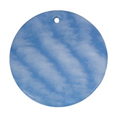 Wavy Cloudspa110232 Ornament (round) by GiftsbyNature