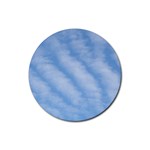 Wavy Cloudspa110232 Rubber Round Coaster (4 pack)  Front