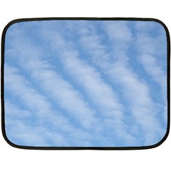 Wavy Cloudspa110232 Double Sided Fleece Blanket (mini)  by GiftsbyNature