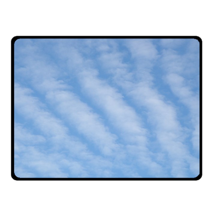 Wavy Cloudspa110232 Double Sided Fleece Blanket (Small) 