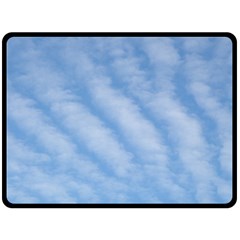 Wavy Cloudspa110232 Double Sided Fleece Blanket (large)  by GiftsbyNature