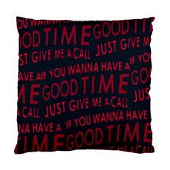 Motivational Phrase Motif Typographic Collage Pattern Standard Cushion Case (two Sides) by dflcprintsclothing