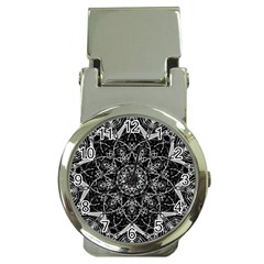 Black And White Pattern Money Clip Watches by Sobalvarro