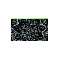 Black And White Pattern Cosmetic Bag (xs) by Sobalvarro