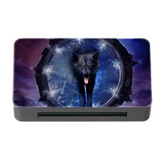 Awesome Wolf In The Gate Memory Card Reader With Cf by FantasyWorld7