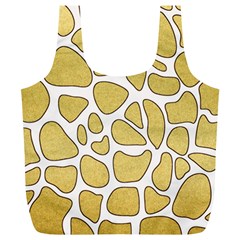 Maculato Gold Full Print Recycle Bag (xl) by AngelsForMe