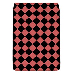 Block Fiesta Black And Indian Red Removable Flap Cover (L)