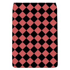 Block Fiesta Black And Indian Red Removable Flap Cover (S)