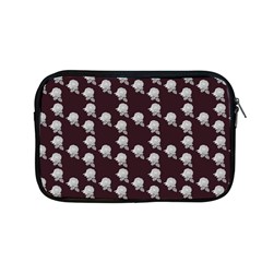 White Rose In Maroon Apple Macbook Pro 13  Zipper Case by snowwhitegirl