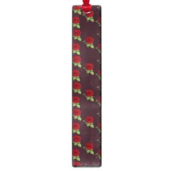 Rose Maroon Large Book Marks by snowwhitegirl