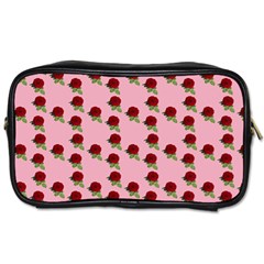 Rose In Pink Toiletries Bag (two Sides) by snowwhitegirl