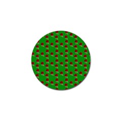 Rose In Green Golf Ball Marker by snowwhitegirl