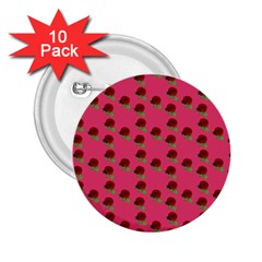 Rose In Mexican Pink 2.25  Buttons (10 pack) 