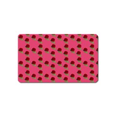 Rose In Mexican Pink Magnet (Name Card)