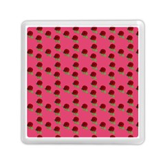 Rose In Mexican Pink Memory Card Reader (Square)