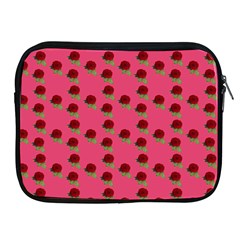 Rose In Mexican Pink Apple iPad 2/3/4 Zipper Cases