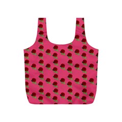 Rose In Mexican Pink Full Print Recycle Bag (S)