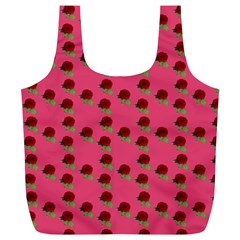 Rose In Mexican Pink Full Print Recycle Bag (XL)