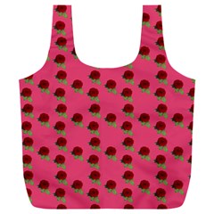 Rose In Mexican Pink Full Print Recycle Bag (XXL)