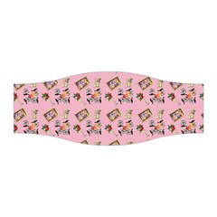 Robin Art Pink Pattern Stretchable Headband by snowwhitegirl