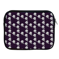 White Rose In Purple Apple Ipad 2/3/4 Zipper Cases by snowwhitegirl