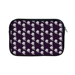 White Rose In Purple Apple Ipad Mini Zipper Cases by snowwhitegirl