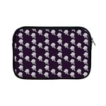 White Rose In Purple Apple iPad Mini Zipper Cases Front