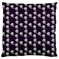 White Rose In Purple Standard Flano Cushion Case (one Side) by snowwhitegirl