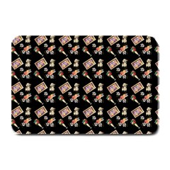 Robin Art Black Pattern Plate Mats