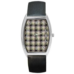 Doily Only Pattern Barrel Style Metal Watch by snowwhitegirl