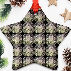 Doily Only Pattern Star Ornament (two Sides) by snowwhitegirl