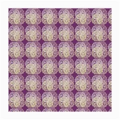 Doily Only Pattern Purple Medium Glasses Cloth by snowwhitegirl