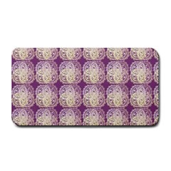 Doily Only Pattern Purple Medium Bar Mats