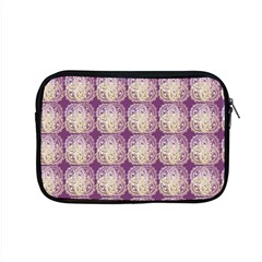 Doily Only Pattern Purple Apple Macbook Pro 15  Zipper Case by snowwhitegirl