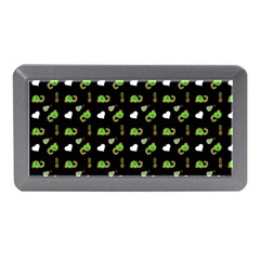 Green Elephant Pattern Memory Card Reader (mini) by snowwhitegirl