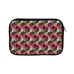 Doily Rose Pattern Red Apple Ipad Mini Zipper Cases by snowwhitegirl